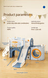 Pirate ship toddler slide playset