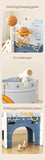 Pirate ship toddler slide playset