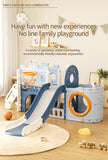 Pirate ship toddler slide playset