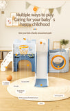Pirate ship toddler slide playset