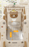Little Bear Castle - kids indoor playset swing & slide